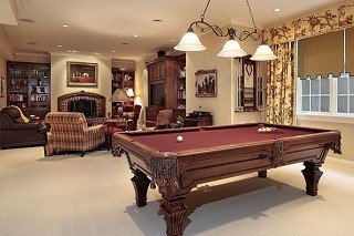 Pool table assembly with perfect leveling in Burlington content img3